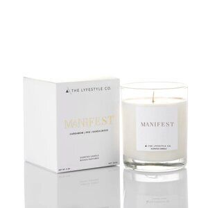 THE LYFESTYLE CO.  Manifest Scented Candle 8oz.